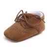 D0772 Cotton Uppers Semi-Rubber Soles Non-Slip Baby Walking Shoes