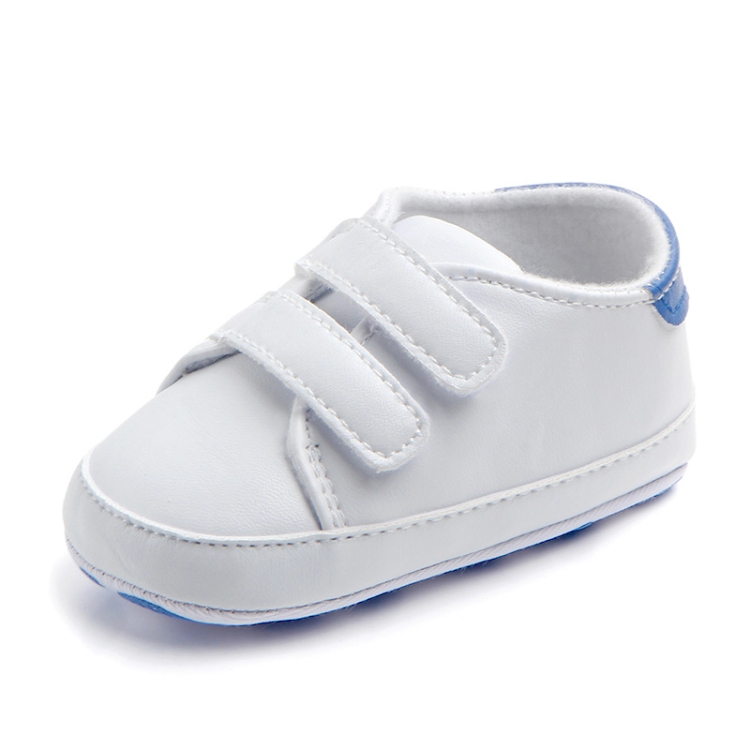 D0735 PU Leather Soft Soled Slip-On Baby Walking Shoes