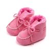 D2245 Winter Warm Baby Cotton Boots Plus Velvet Thickened Baby Walking Shoes