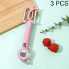 3 PCS 7 In 1 Multifunctional Peeling Bottle Opener Peeler Grater Can Opener