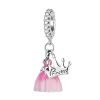 DIY Bracelet Pearl Pink Retro Fantasy Pendant Jewelry Accessories