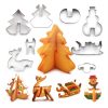 Stainless Steel 3D Stereo Cookie Mold Christmas Cookie Baking Appliance