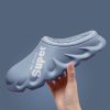 Winter Warm Velvet Thick Waterproof Cotton Slippers