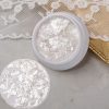 10 Boxes Velvet Shells Mica Piece Nail Stickers Nail Sequins Jewelry