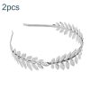 2pcs Tree Leaves Hair Band Headband Bridal Headdress Hair Accessories