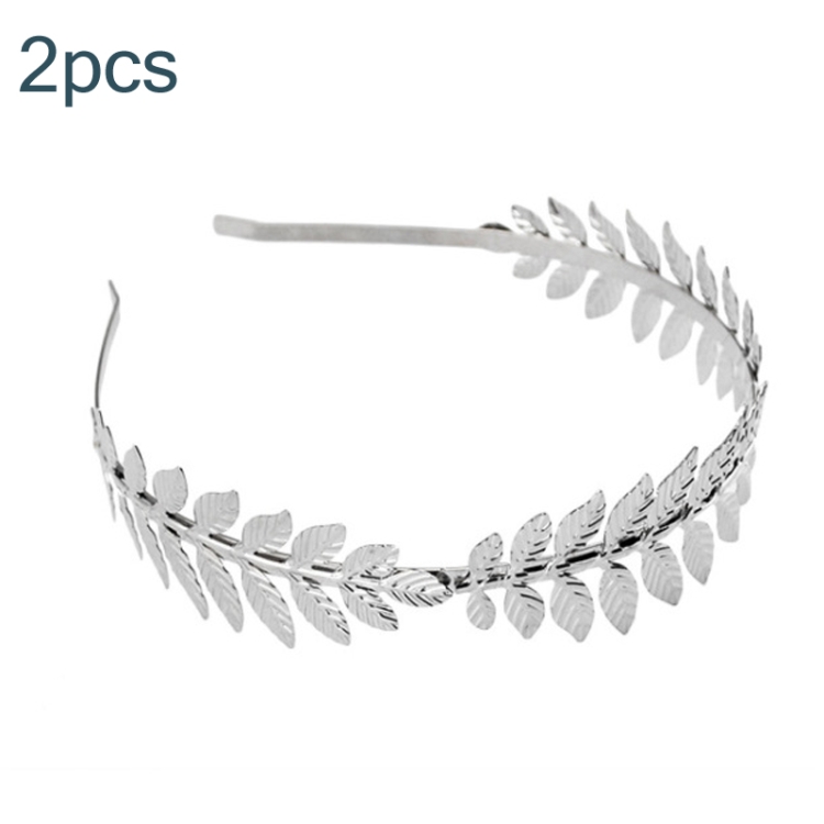 2pcs Tree Leaves Hair Band Headband Bridal Headdress Hair Accessories