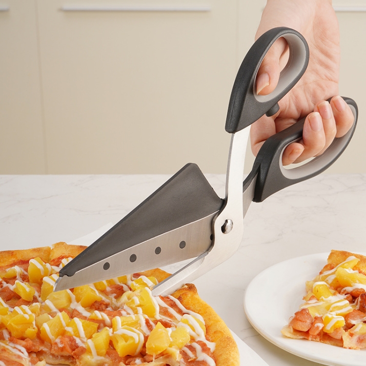 Removable Multi-Functional Stainless Steel PIZZA Scissors Shovel