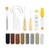 DIY Leather Craft Tool Set Canvas Wire Needle Hand Sewing Leather Tool Set