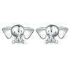 S925 Sterling Silver Elephant Cute Animal Stud Earrings