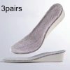 3pairs Winter Velvet Insoles Warm Inner Height Increase Insoles, Series 2