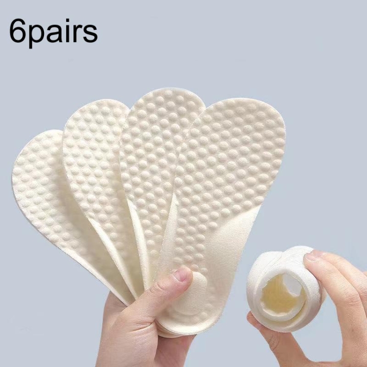 6pairs Children Foam Insoles Soft Breathable Cuttable Sports Insoles