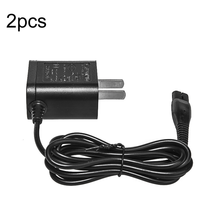 2pcs A00390 4.3V Shaver Adapter Charger for PHILIPS RQ310 RQ312 RQ311 RQ338 RQ331 S510 S511,US Plug