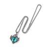 1926 Retro Demon Eyes Men Titanium Steel Necklace, Style: