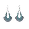 Turquoise Ethnic Style Earrings Temperament Simple Vintage Earrings