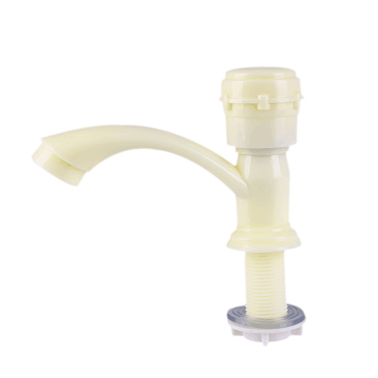 Plastic Kitchen Single Cold Sink Faucet Vertical Faucet