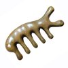 Golden Sandalwood Massage Anti-Static Scrapping Meridian Comb