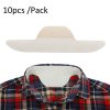 10pcs /Pack Disposable Self-Adhesive Sweat Pads T-Shirt Neck Collar Hat Absorbent Sticker