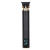USB Rechargeable Digital Display Engraving Ceramic Knife Electric Hair Clipper