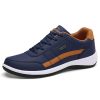 Leather Men Casual Shoes Breathable Leisure Male Sneakers All-match Men Shoes