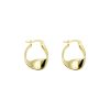 925 Silver Needle Retro Earrings Geometric Twist Temperament Earrings