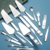 Stainless Steel Cake Knife Fork Set Cake Spoon Moon Cake Knife Fork