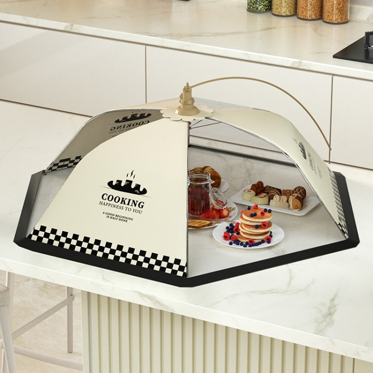 Table Cover Folding Food Cover Household Anti-fly Dust-proof Vegetable Umbrella