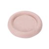 12x1.8cm Jewelry Ring Velvet Leather Round Empty Plate Bracelet Display Rack