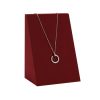 Jewelry Display Rack Microfiber Jewelry Counter Display Props