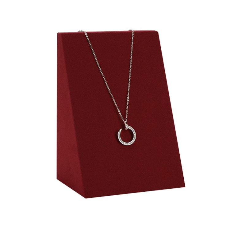 Jewelry Display Rack Microfiber Jewelry Counter Display Props