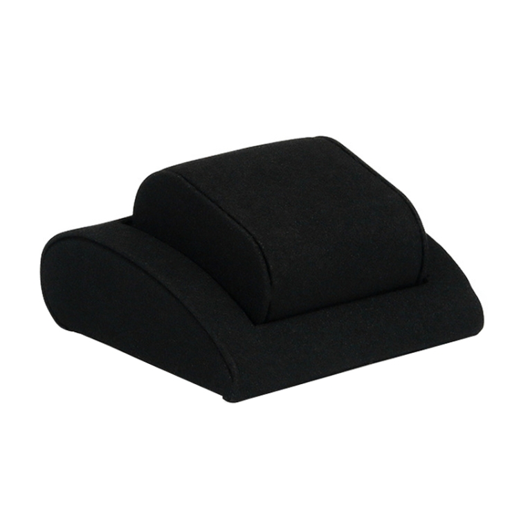 Black Microfiber Necklace Ring Jewelry Display Live Jewelry Prop Rack