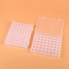 56 Slots Transparent Plastic Storage Box Jewelry Nail Art Rhinestone Bead Box