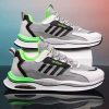 Men Casual Sneakers Lightweight Breathable Fly-Weave Mesh Shoes