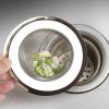 Kitchen Sink Garbage Filter Wash Basin Stainless Steel Filter