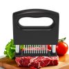 48-pin Meat Loosener with Handle Stainless Steel Meat Tenderizer Steak Needle Kitchen Tools