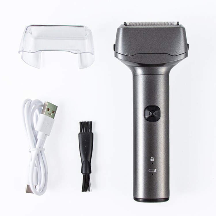 Men Reciprocating 3-Blade Rechargeable Shaver Washable Portable Beard Razor