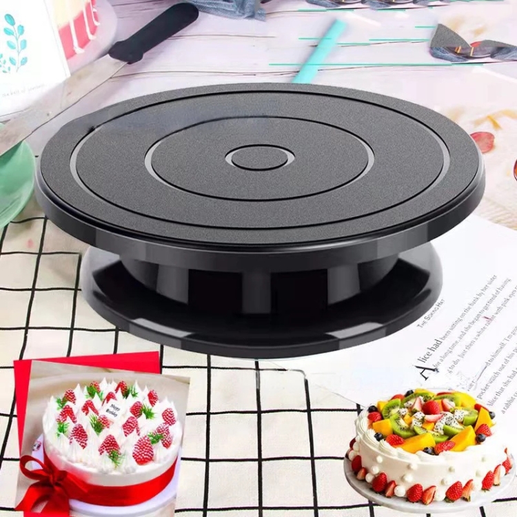 11 Inch Cake Turntable Rotating Round Cake Stand Anti-skid DIY Cake Decorating Tools