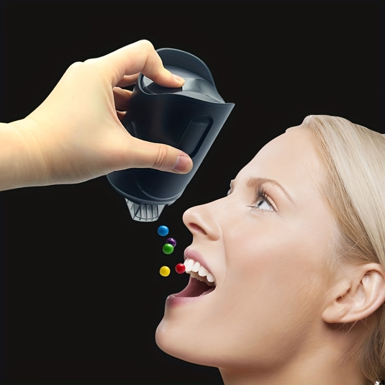 Finger Press Automatic Nut Snack Dispenser for Dried Fruits Candy