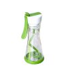 Salad Mixing Cup Vinegar Sauce Shaker Bottle with Scale for Kitchen