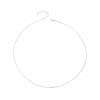 S925 Sterling Silver Platinum Plated Stitching Women Necklace