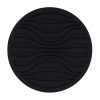 10x0.5cm Round Silicone Coaster Non-Slip Wave Mug Heat Insulation Cushion Drainage Coffee And Tea Coaster