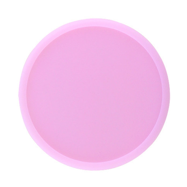 Round Luminous Silicone Coaster Thermal Insulation Cushion Anti-Scald Glowing Coffee Coasters