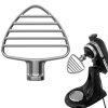 For KitchenAid Stand Mixer 4.5-5 QT Stainless Steel Stirring Paddle Kitchen Machine Accessories