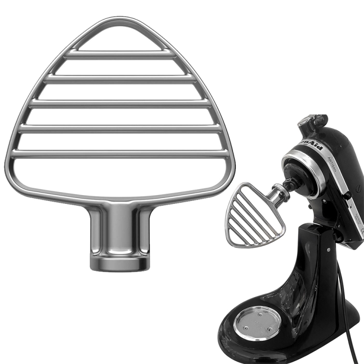 For KitchenAid Stand Mixer 4.5-5 QT Stainless Steel Stirring Paddle Kitchen Machine Accessories