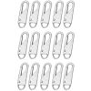 15pcs Universal Detachable Zip Slider Replacement Head Accessory