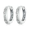 S925 Sterling Silver Retro Pattern Women Earrings