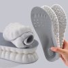 1pair Thickened Arch Support Cushioning Shock Absorbent Sweat Anti-Odor Breathable Insoles