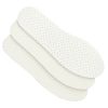 1pair Thin Latex Breathable and Sweat Absorbent Soft Bottom Comfort Shock Absorbing Insoles