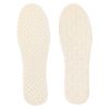 1pair Wool Winter Soft Anti-Odor Latex Warm Thick Padded High Elastic Shock Absorbing Insoles
