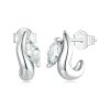 S925 Sterling Silver Zircon Marquise Women Earrings