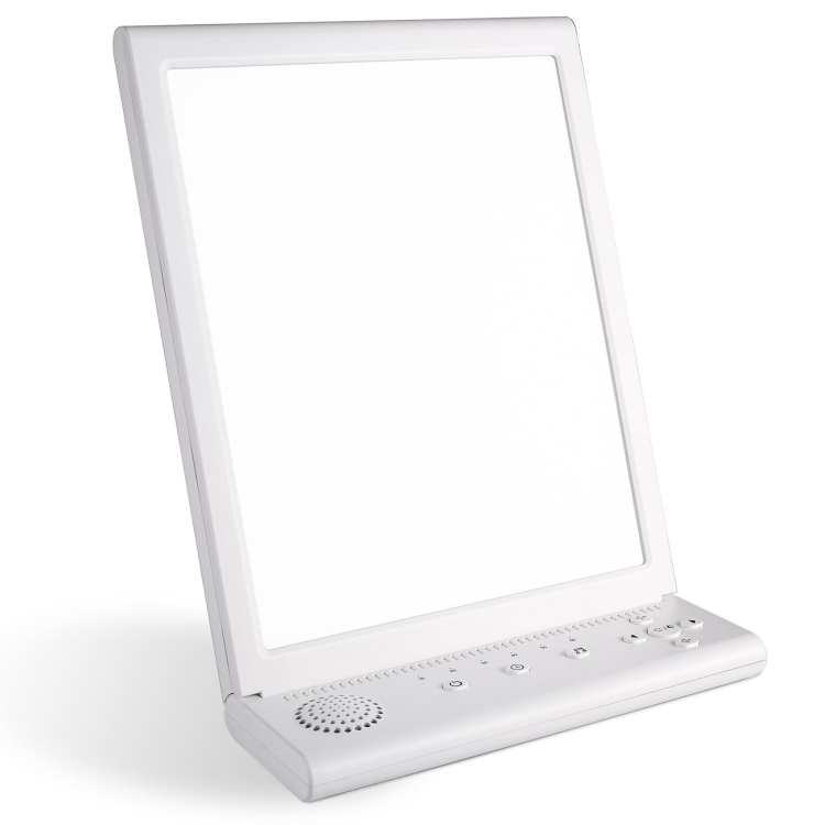 SAD White Noise Phototherapy Lamp Smart Emotional Night Light Music Decompression Therapy Light